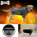 DogLemi Новый Дизайн Тепла Светоотражающий Флис Собака Куртка Обратимым Зима Большая Собака Одежда